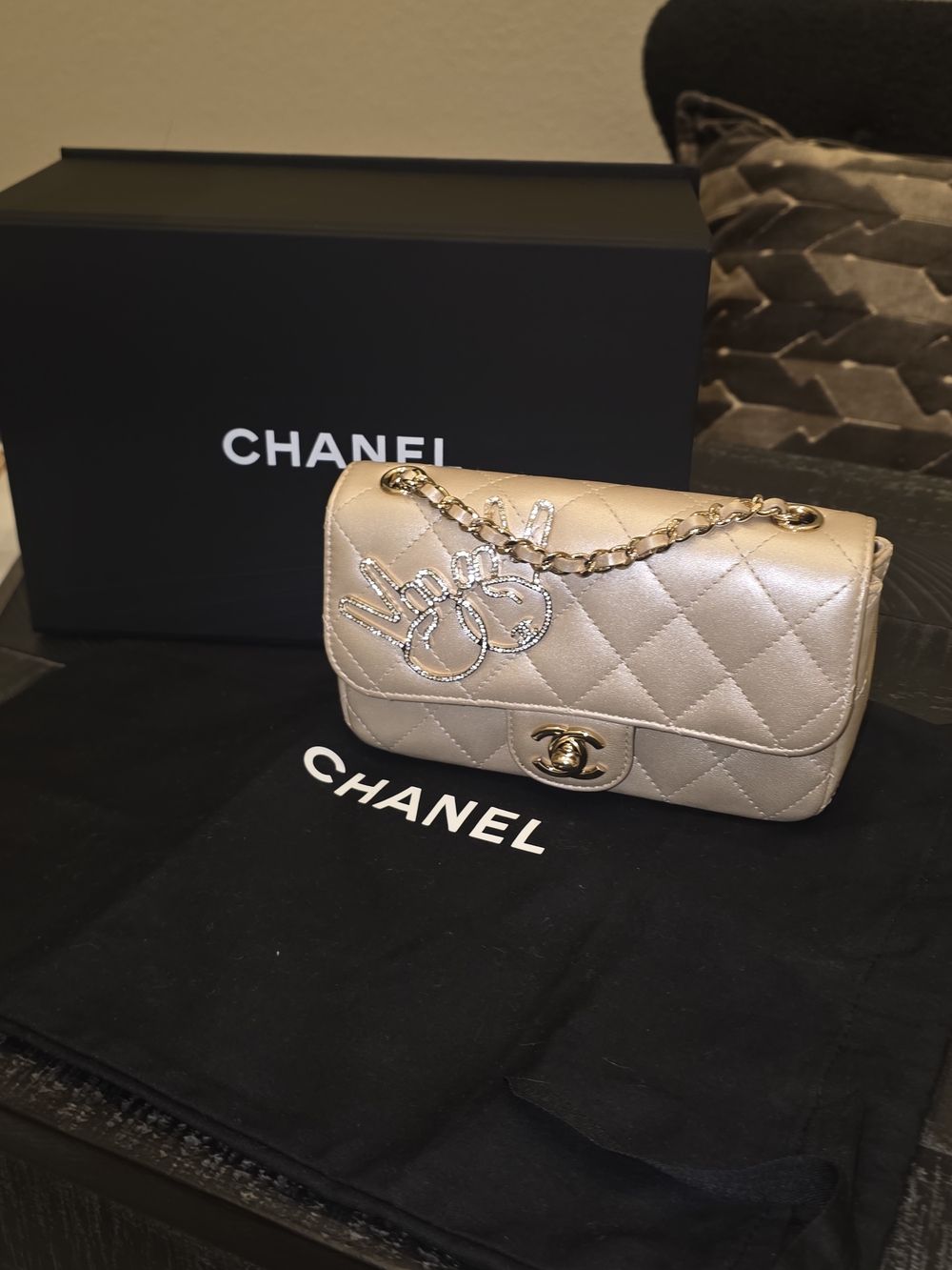 CHANEL Quilted Leather FLAP BAG